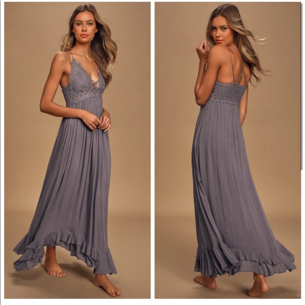 Free People Adella Maxi Dress Size Large